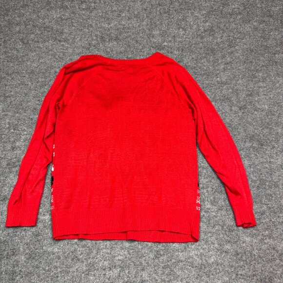 Star Wars R2-D2 Christmas Sweater Red Acrylic Large - Picture 12 of 13